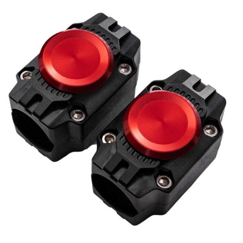 Motorrad Schutzblock Für R1250GS R1200GS Abenteuer GSA F850GS F750GS F650GS G310GS G310R Motorschutz Stoßstangenschutz Zubehör Motorrad Stoßstangenblock Schutz Dekor Stoßfänger-Dekoration(Red) von SHSHJJB