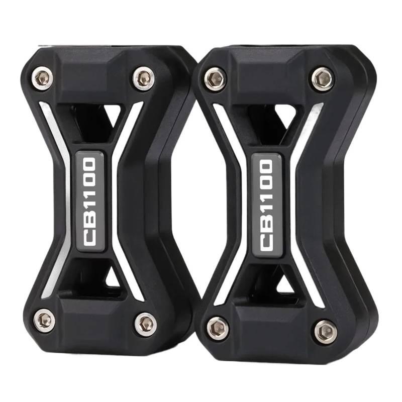 SHSHJJB Motorrad Bumper Block Schutzdekor Motorrad Dekorativer Block Motorradzubehör Motorschutzschutz Stoßfänger Dekorativer Block Für CB1000R CB1100 Stoßstangenschutz(Titanium CB1100) von SHSHJJB