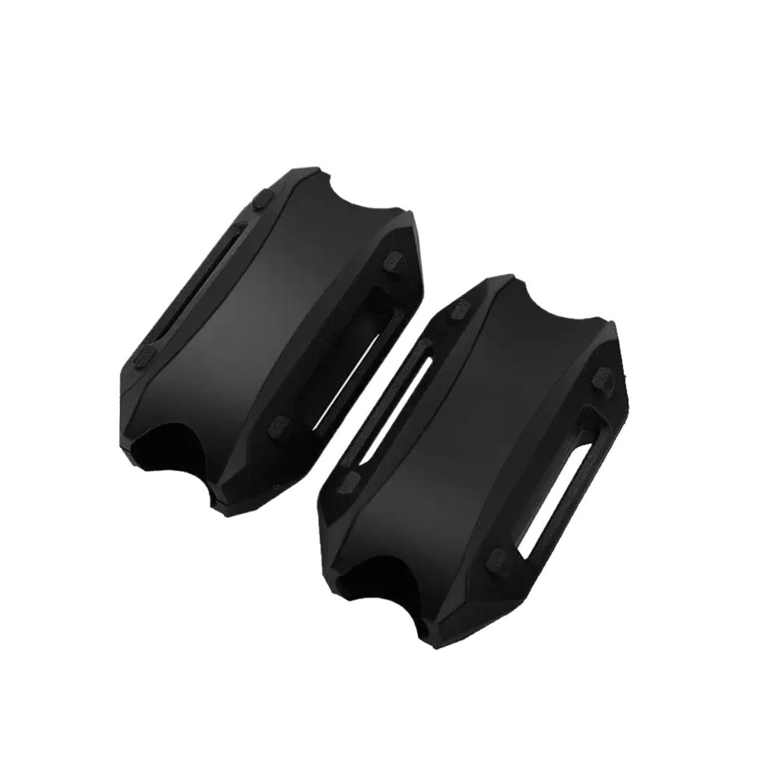 SHSHJJB Motorrad Stoßfänger Schutz Dekor Für CB125 2011-2023 Motorradzubehör Motorsturzbügelschutz Stoßstange Dekorativer Schutzblock Motorradsturzbügelschutz(Black-A) von SHSHJJB