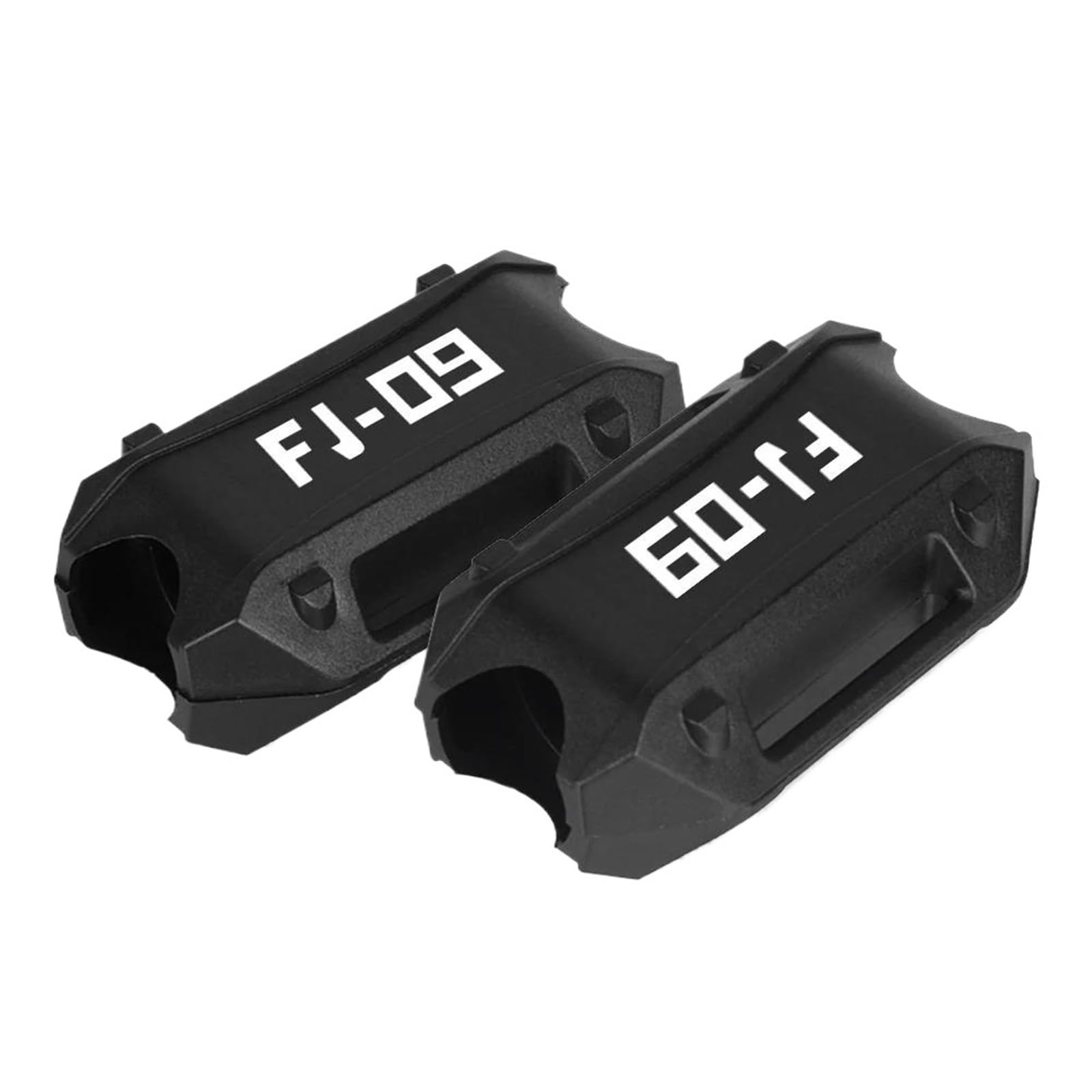 SHSHJJB Motorrad Stoßfänger Schutz Dekor Für FJ-09 2013-2023 2022 2021 2020 2019 2018 2017 Motorrad 25MM Motorschutz Stoßstange Crash Bar Schutz Motorrad Stoßfänger Block Schutz Dekor(Black -B) von SHSHJJB
