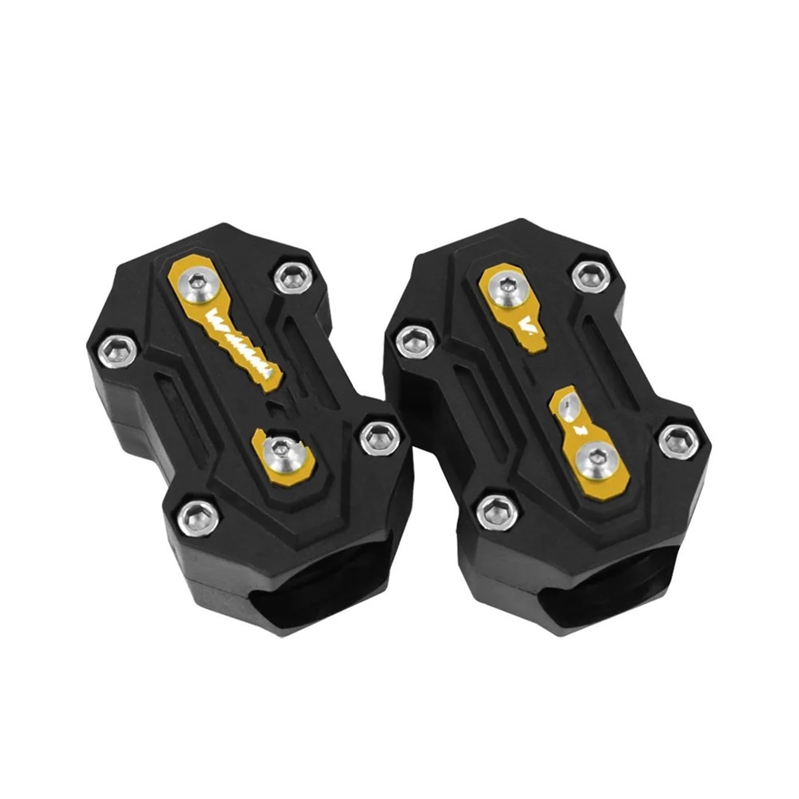 SHSHJJB Motorrad Stoßfänger Schutz Dekor Für Suzuki Für V-Strom 650 1000 Vstrom 1050 Xt DL650 DL1000 Dl250 Motorrad Motor Crash Bar Schutz Stoßstange Wache Block Motorrad Stoßstange Blöcke(Yellow) SHSHJJB Motorrad Stoßfänger Schutz Dekor Für Suzuki Für V-Strom 650 1000 Vstrom 1050 Xt DL650 DL1000 Dl250 Motorrad Motor Crash Bar Schutz Stoßstange Wache Block Motorrad Stoßstange Blöcke(Yellow) von SHSHJJB