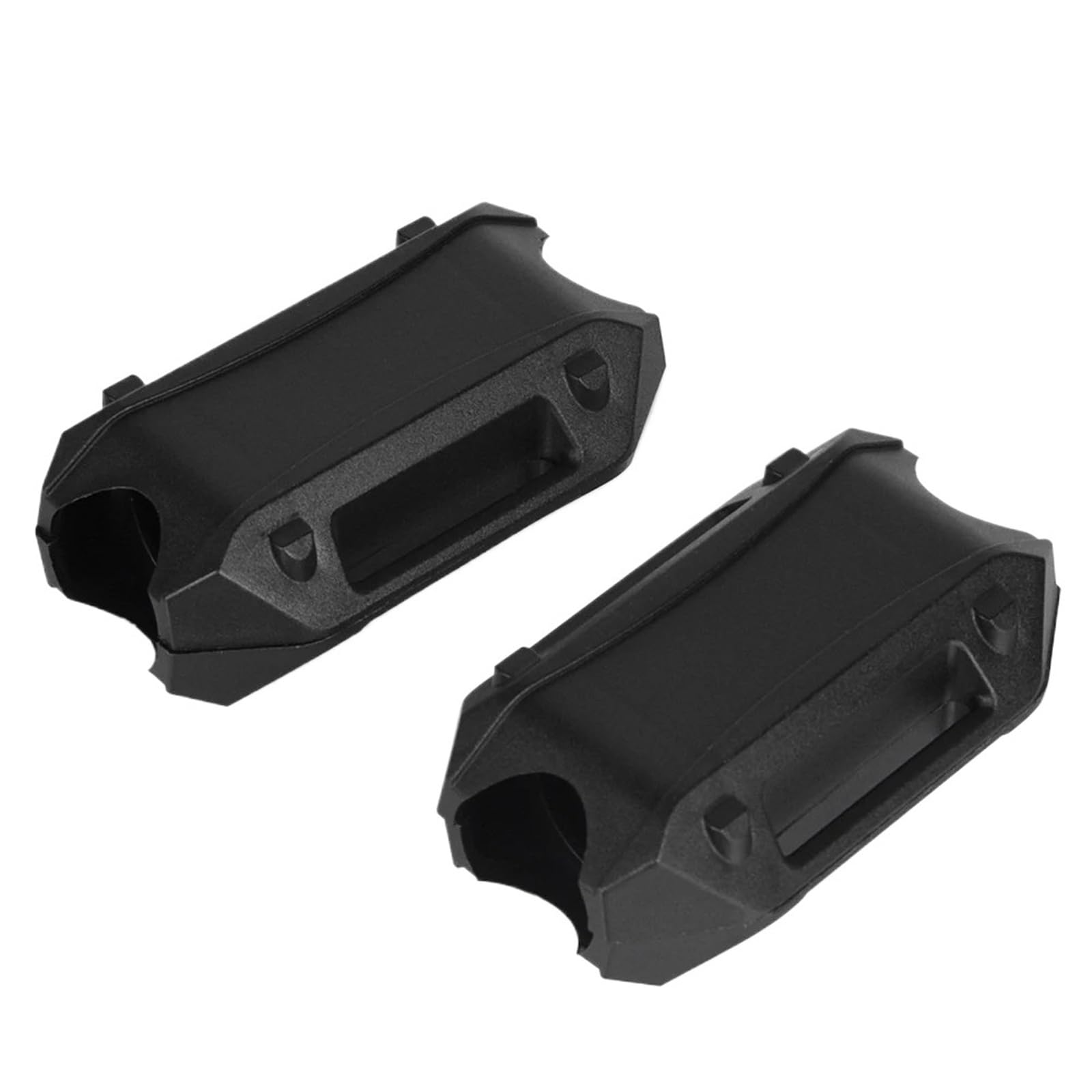 SHSHJJB Motorrad Stoßfänger Schutz Dekor Für XRE300 2022 2023 Motorradzubehör 25MM Motorsturzbügel Schutz Stoßstange Dekorativer Block Motorrad Stoßstangenschutz(Black) von SHSHJJB