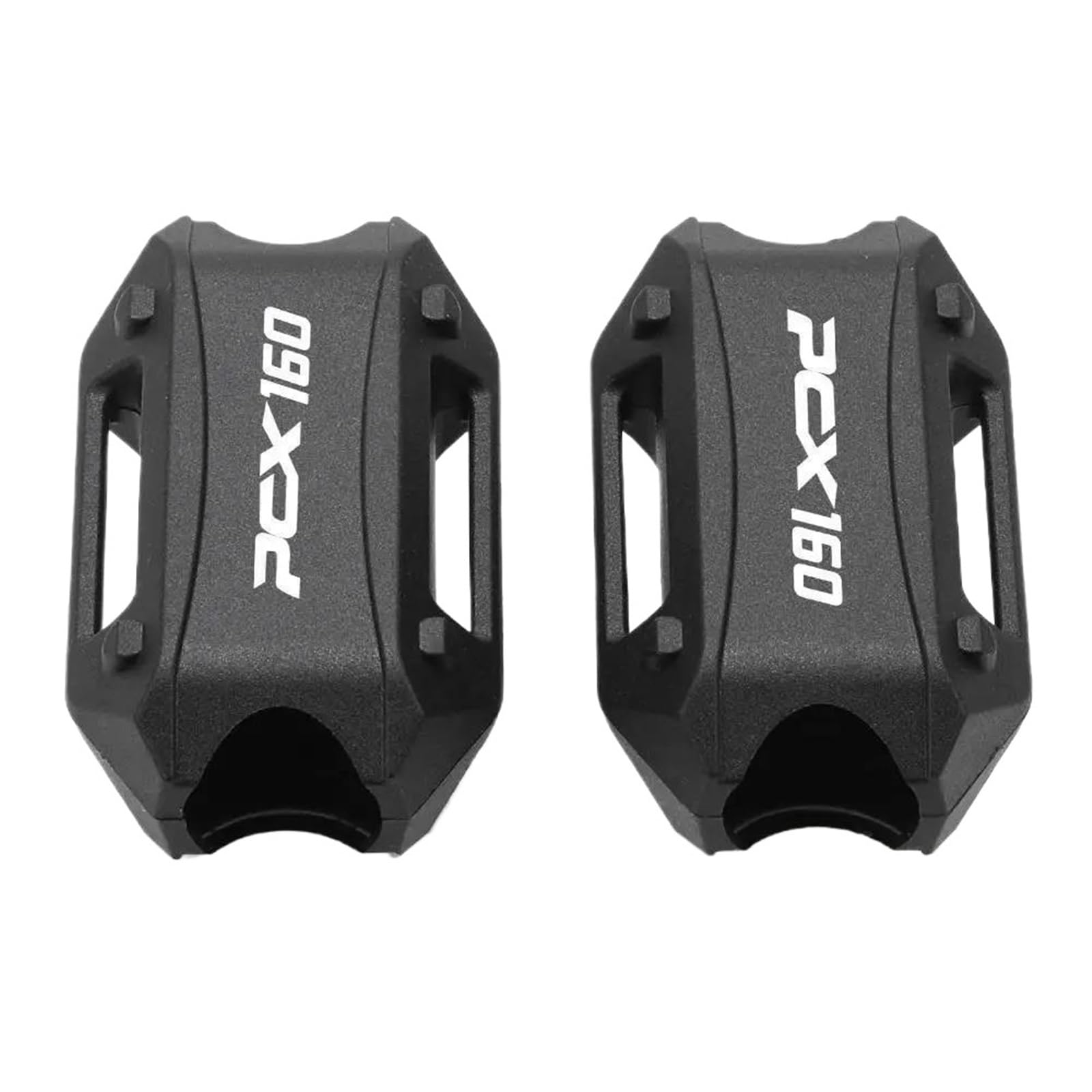 SHSHJJB Motorrad Stoßfänger Schutz Dekor Motorrad-Stoßstangenblock, Motorrad, 25 Mm, Motorschutz, Stoßstangenschutz, Dekorativer Block, Sturzbügel Für PCX125, PCX150, PCX160(PCX160-A) von SHSHJJB