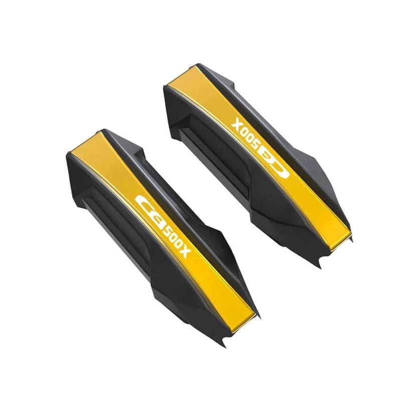 SHSHJJB Motorrad Stoßfänger Schutz Dekor Motorradrahmenschieber 25MM Motorradmotor-Sturzbügel Schutzstoßstange Dekorativer Schutzblock FÜR CB500 X 2017 2018 2019 2020 2021(CB500X-Yellow) von SHSHJJB