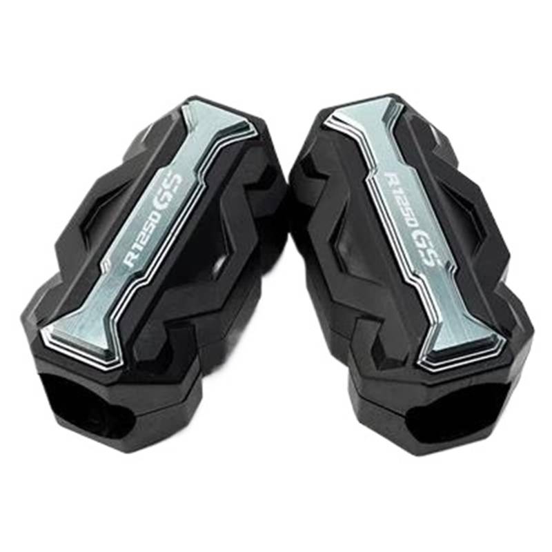 SHSHJJB Motorrad Stoßstangenblock-Schutz Für R1250GS Abenteuer Rallye HP Motorrad Motor Stoßstange Trim Schutz Block Crashproof Zubehör Motorrad Stoßstange Blöcke Schutz stoßstangenblock(Silver) von SHSHJJB