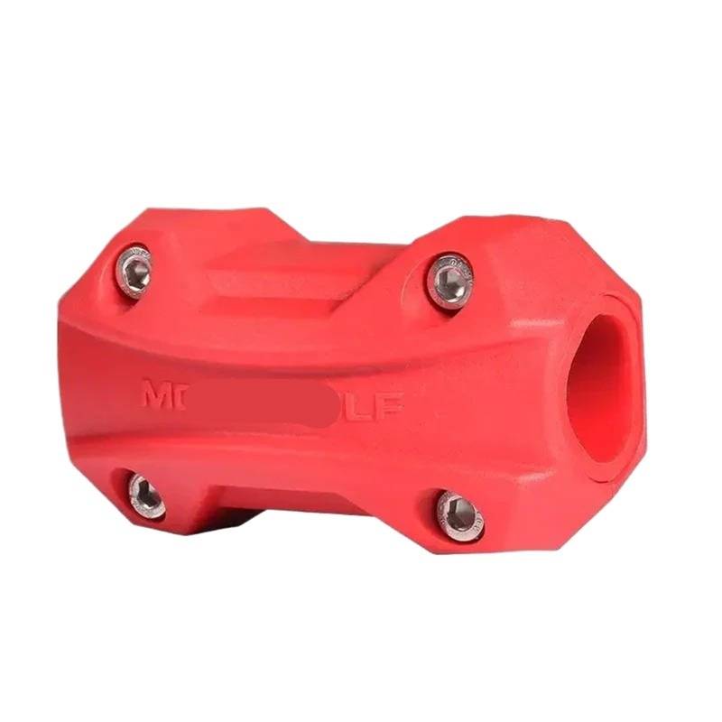 SHSHJJB Motorrad Stoßstangenblock-Schutz Motorrad Crash Bar Slider Motorrad Motor Schutz Schutz Stoßstange Dekorative Block Für R1250GS R1200GS F700GS F800GS Schutz stoßstangenblock(Red) von SHSHJJB