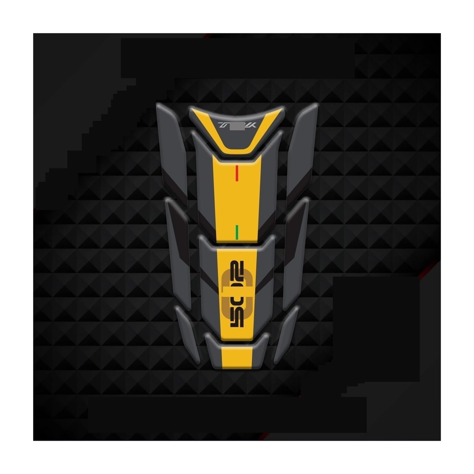 SHSHJJB Motorrad Tank Pads 3D Kraftstoff Gas Tank Pad Protector Aufkleber Aufkleber Voll Für Benelli Für TRK502 Tkr502 Logo Motorcycle Protection Non-Slip Decal(1) von SHSHJJB