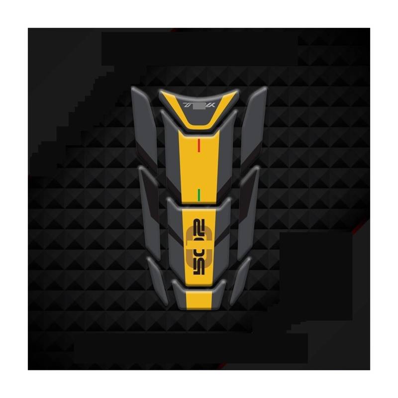 SHSHJJB Motorrad Tank Pads 3D Kraftstoff Gas Tank Pad Protector Aufkleber Aufkleber Voll Für Benelli Für TRK502 Tkr502 Logo Motorcycle Protection Non-Slip Decal(1) von SHSHJJB