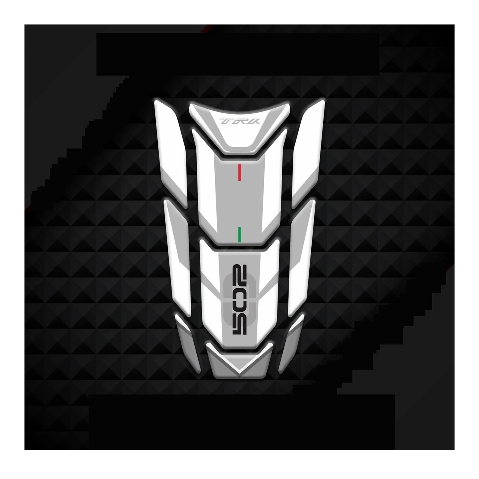 SHSHJJB Motorrad Tank Pads 3D Kraftstoff Gas Tank Pad Protector Aufkleber Aufkleber Voll Für Benelli Für TRK502 Tkr502 Logo Motorcycle Protection Non-Slip Decal(5) von SHSHJJB