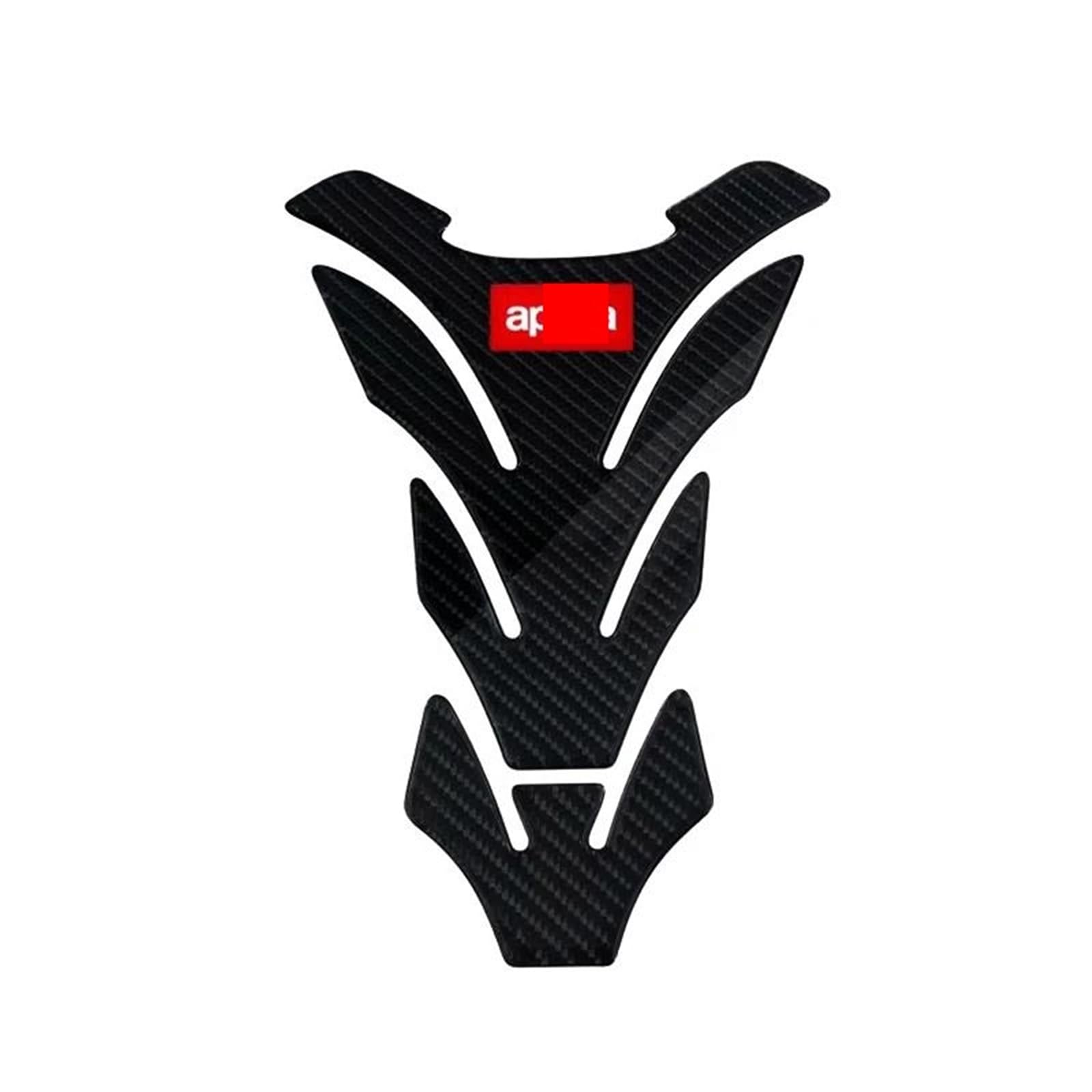 SHSHJJB Motorrad Tankschutz 3D Carbon Fiber Motorrad Kraftstoff Tank Pad Abdeckung Schutz Aufkleber Aufkleber Für Aprilia Für GPR150 RSV4 Tuono V4 1100 MANA850 Motorcycle Tankpad(2) von SHSHJJB