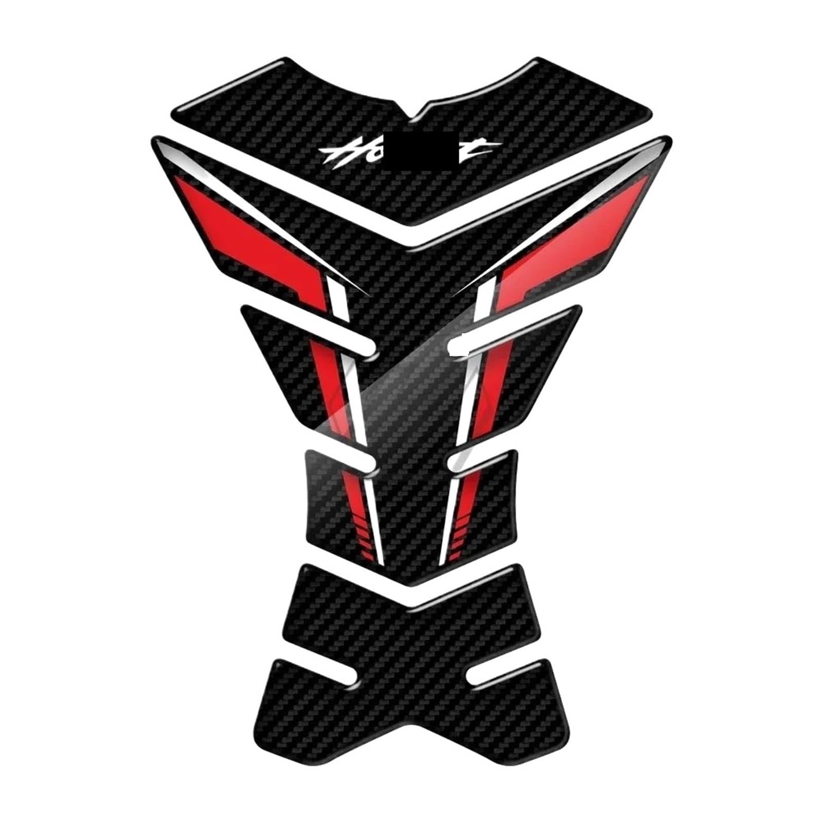 SHSHJJB Motorräder Lackschutz Aufkleber Pad 3D Carbon-Look Motorrad Tank Pad Schutz Für CB600F CB650F CB250 CB1000R Motorrad Kraftstoff Tank Pad(1) von SHSHJJB