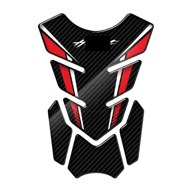 SHSHJJB Motorräder Lackschutz Aufkleber Pad 3D Carbon-Look Motorrad Tank Pad Schutz Für CB600F CB650F CB250 CB1000R Motorrad Kraftstoff Tank Pad(2) von SHSHJJB
