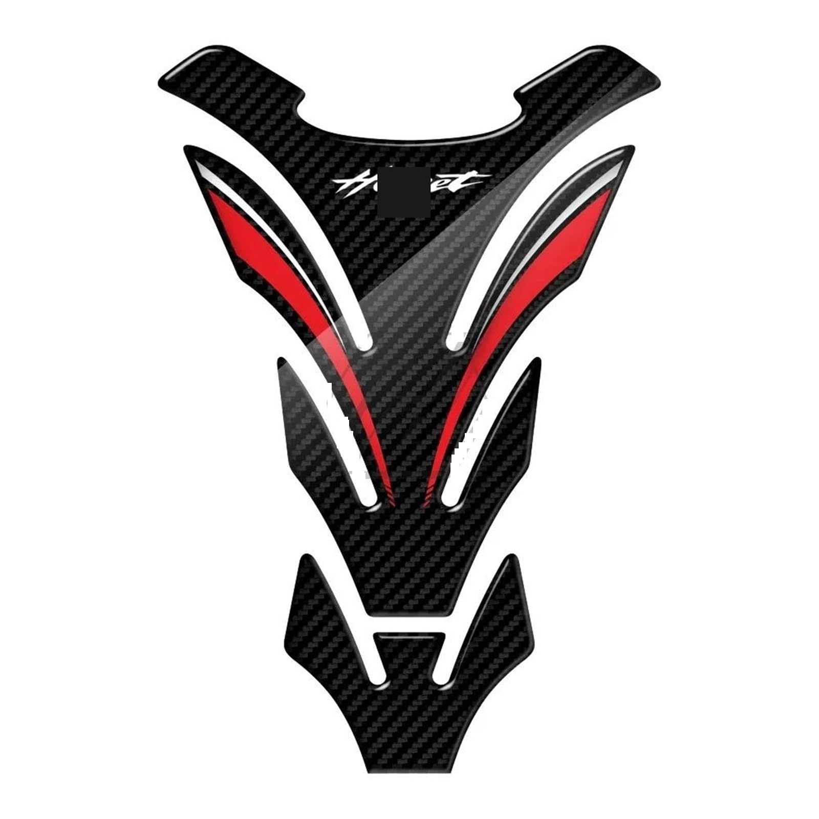 SHSHJJB Motorräder Lackschutz Aufkleber Pad 3D Carbon-Look Motorrad Tank Pad Schutz Für CB600F CB650F CB250 CB1000R Motorrad Kraftstoff Tank Pad(3) von SHSHJJB