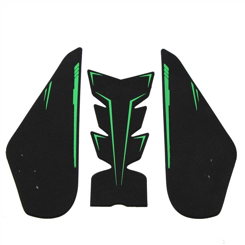 SHSHJJB Motorräder Lackschutz Aufkleber Pad Für Kawasaki Für Z400 Motorrad Gummi Kraftstoff Tank Dekorative Knie Protector Motorrad Kraftstoff Tank Pad(1) von SHSHJJB