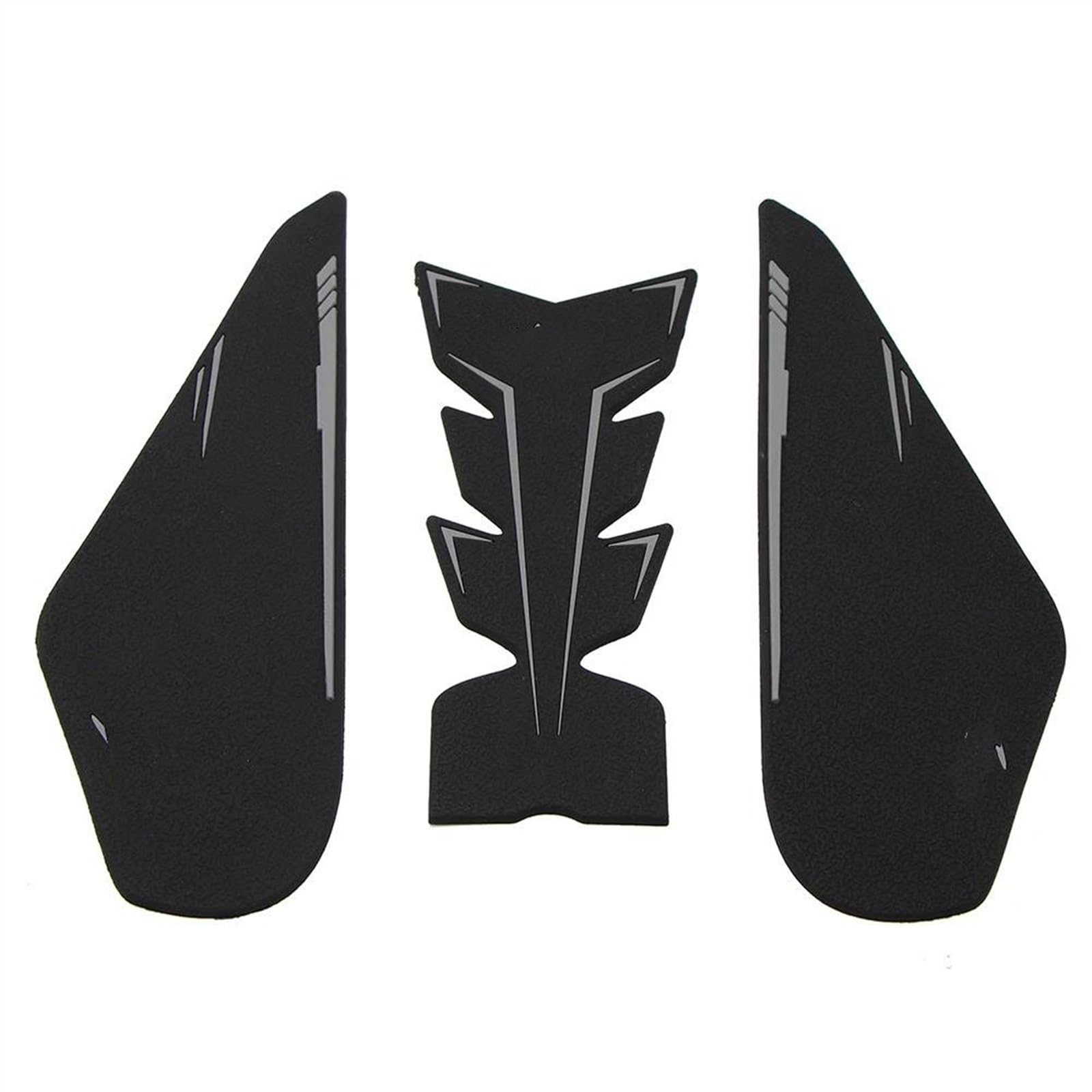 SHSHJJB Motorräder Lackschutz Aufkleber Pad Für Kawasaki Für Z400 Motorrad Gummi Kraftstoff Tank Dekorative Knie Protector Motorrad Kraftstoff Tank Pad(3) von SHSHJJB