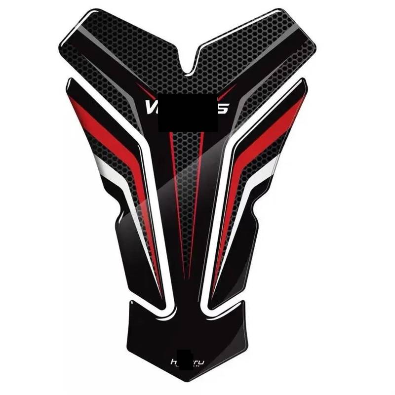 SHSHJJB Motorräder Tank Schutz Aufkleber Für Kawasaki Für X300 650 600 1000 3D Motorrad Tank Pad Protector Aufkleber Aufkleber(1) von SHSHJJB