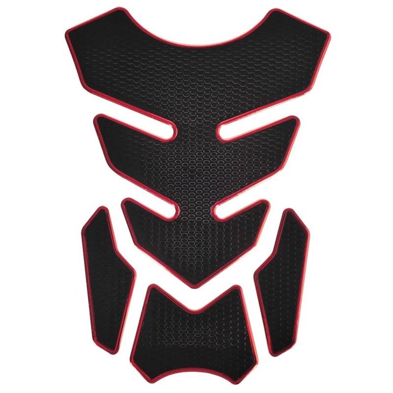 SHSHJJB Motorräder Tank Schutz Aufkleber Universal Motorrad Gas Kraftstoff Tank Pad Schutz Gummi Pad(4) von SHSHJJB