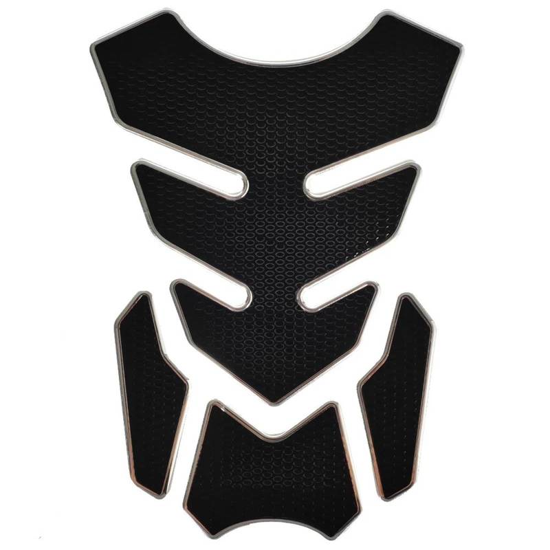 SHSHJJB Motorräder Tank Schutz Aufkleber Universal Motorrad Gas Kraftstoff Tank Pad Schutz Gummi Pad(5) von SHSHJJB