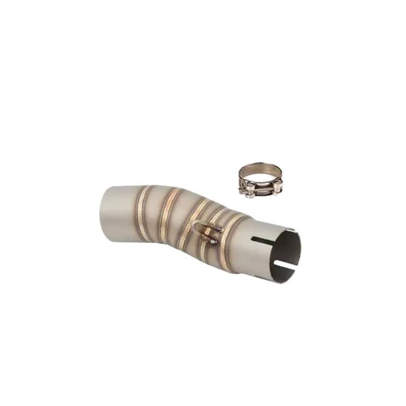 Auspuff Rohr Motorrad Für 450SR 450 SR 2022 2023 Motorradauspuff Flucht Ändern Mitte Link Rohr Verbindung 51mm Schalldämpfer Noise Schalldämpfer von SHSUBF