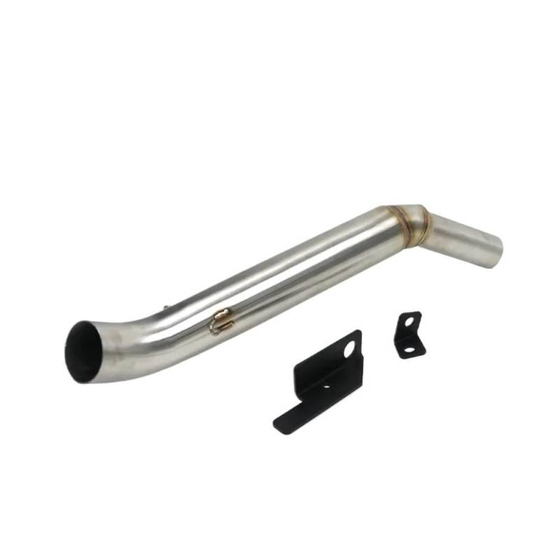 Auspuff Rohr Motorrad Für NS200 BajajPulsarNS200 NS 200 Auspuff Mittelrohr Motorrad Slip Auf Verbinden Rohr Motorrad Auspuff Schalldämpfer von SHSUBF