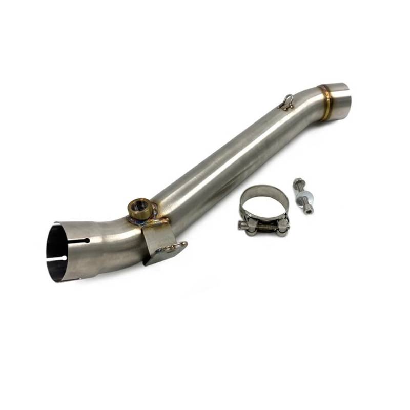 Auspuff Rohr Motorrad Motorrad Auspuff Kontakt Mittelrohrverbinder Slip On Für ZX-6R 2009~2014 Oder ZX-10R 2008-2017 Bung Schalldämpfer von SHSUBF
