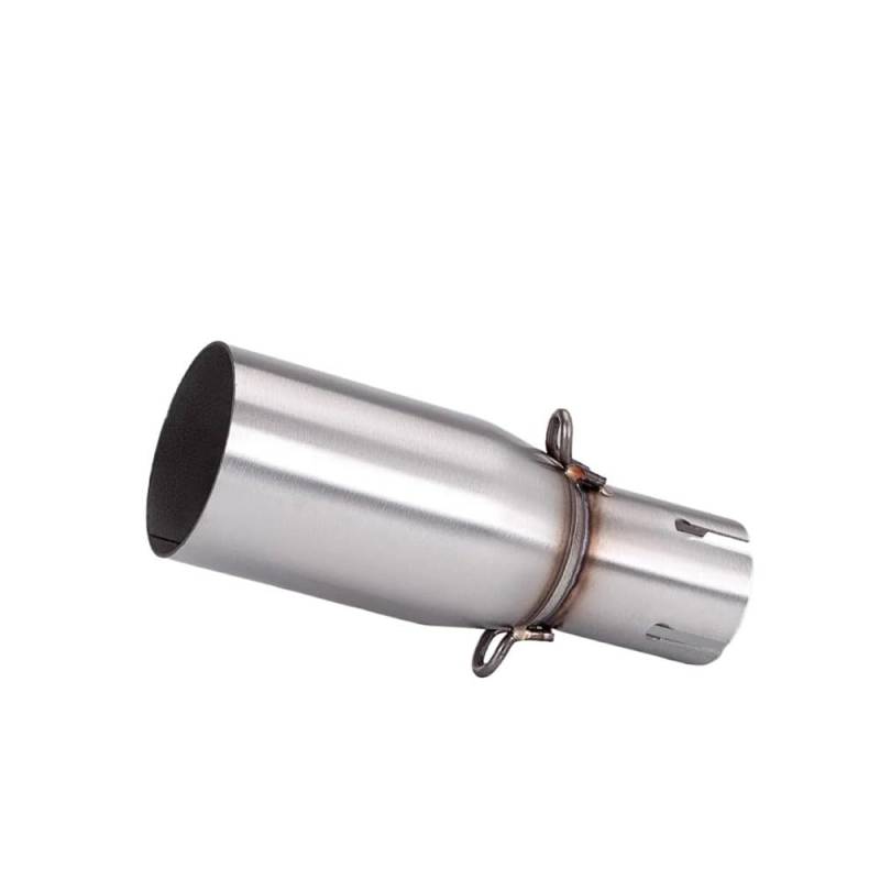 Auspuff Rohr Motorrad Motorrad Modifikation Auspuffrohr Auspuff Mittelteil 28-45mm Adapter 51mm Auspuffteil Schalldämpfer Lärm von SHSUBF