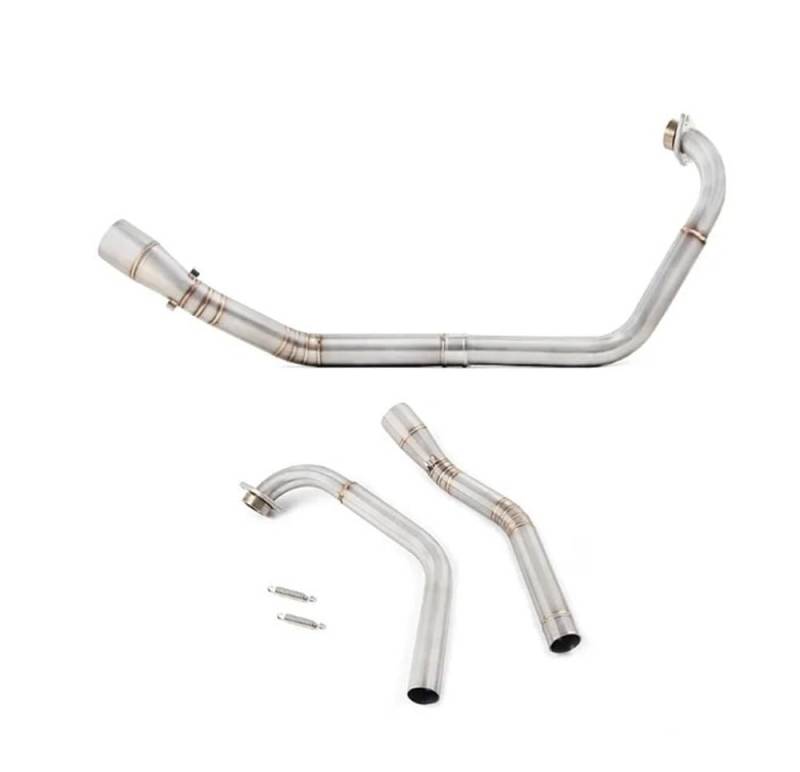 Auspuff Rohr Motorrad Motorrad Volle Auspuff Flucht Modifed Rohr Für YZF-R15 R125 MT125 MT-15 2008-2023 V1 V2 V3 Schalldämpfer Auspuffrohr von SHSUBF