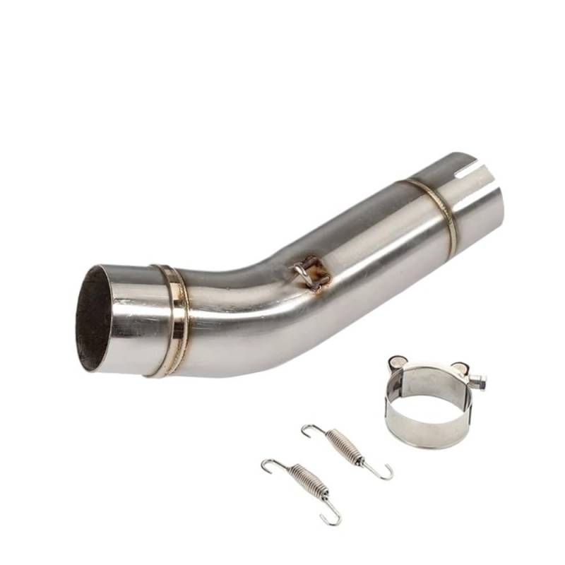Auspuff Rohr Motorrad Motorradauspuff-Mittelrohr-Verbindungsrohr Für CB400 Cb 400 Auspuff Slip-On-Schalldämpfer Schalldämpfer Schallwand Noise Eliminator von SHSUBF