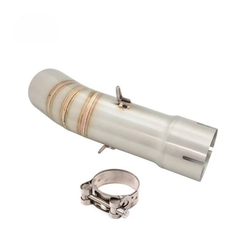 Auspuff Rohr Motorrad Slip-On Für FZ8 Für Fazer FZ8N FZ8S FZ800 2010-2015 Motorradauspuff Modifizierter Schalldämpfer 50,8 Mm Mittelverbindungsrohr von SHSUBF