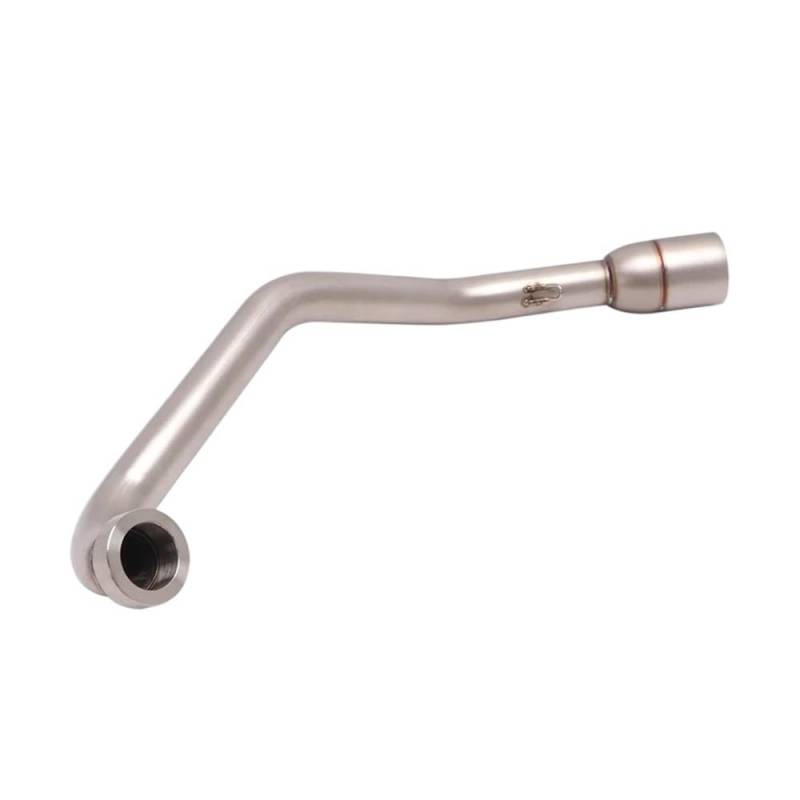 Auspuff Rohr Motorrad Slip-On Für ZT310M ZT 310M 2021 2022 2023 Motorradauspuff Ändern 51MM Front Link Rohr Flucht Schalldämpfer Rohr von SHSUBF