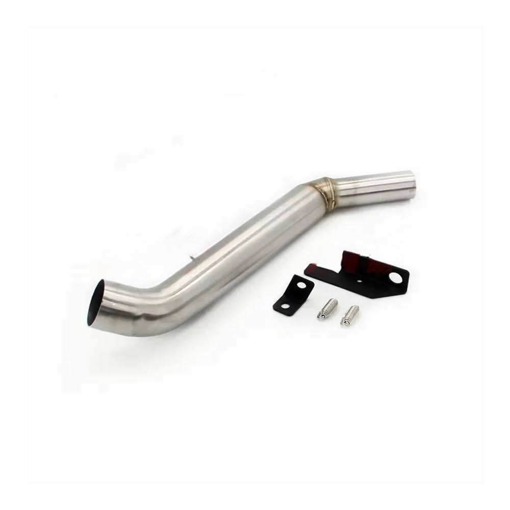 Auspuff Rohr Motorrad Slip-on-Auspuff, Modifiziertes Mittelrohr Für Motorrad-Auspuffschalldämpfer NS200, Schalldämpfer Für Motorrad Auspuff Rohr Motorrad Slip-on-Auspuff, Modifiziertes Mittelrohr Für Motorrad-Auspuffschalldämpfer NS200, Schalldämpfer Für Motorrad von SHSUBF