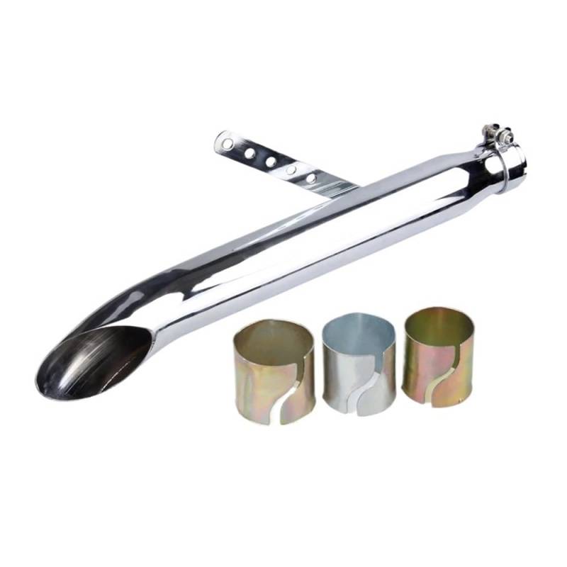 Auspuff Rohr Motorrad Universal Motorrad Auspuff Schalldämpfer Rohr Spitze Hinten Rohr Rohr Exhause Für ADNOH AHAMAY IKUZUS Schalldämpfer Noise Eliminator von SHSUBF