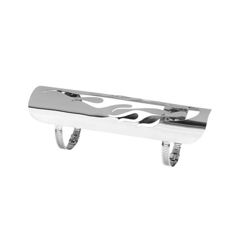 Auspuff Rohr Motorrad Universal Motorrad Auspuffrohr Schalldämpfer Protector Schutz Zubehör Für Für Schalldämpfer-Rohr Tuning Schalldämpfer von SHSUBF