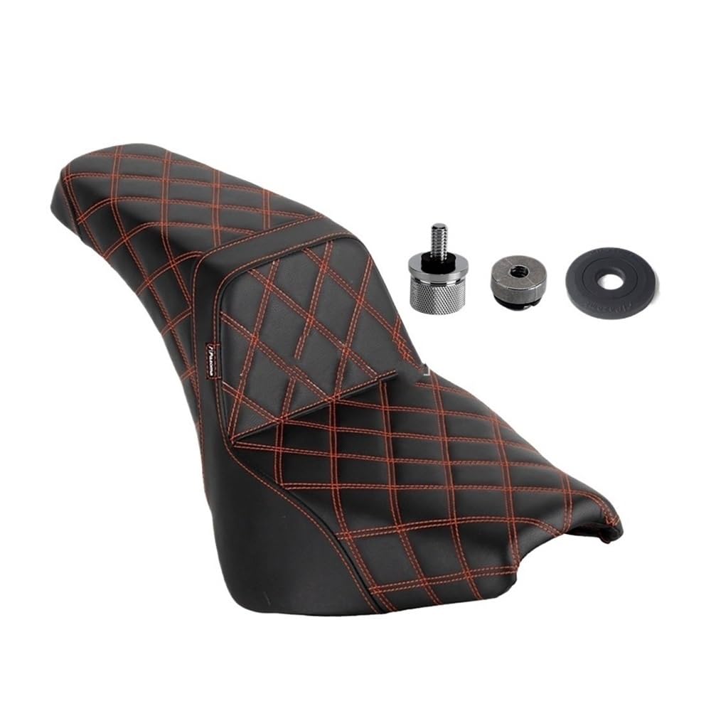 Flachsattel Sattel Sitzbank Motorrad-Sitzkissen Für Ha&rley Für Softail Für Heritage Für Classic Für Street Für Bob Für Slim Für Deluxe 2018–24 Flachsattel Sattel Sitzbank Motorrad-Sitzkissen Für Ha&rley Für Softail Für Heritage Für Classic Für Street Für Bob Für Slim Für Deluxe 2018–24 von SHSUBF