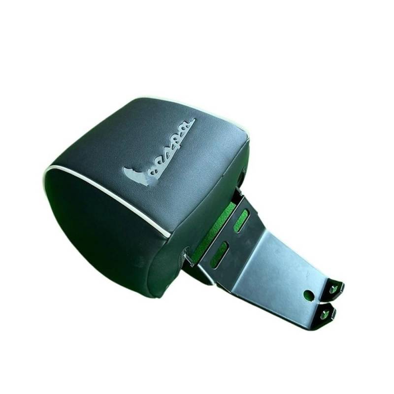 Motorrad Rückenlehne Hinten Passagier Sitz Rückenlehne Für Vespa GTS 300 Für Sprint 150 Für Primavera Kissen Rest Pad Hinten Rahmen Motorrad Zubehör von SHSUBF