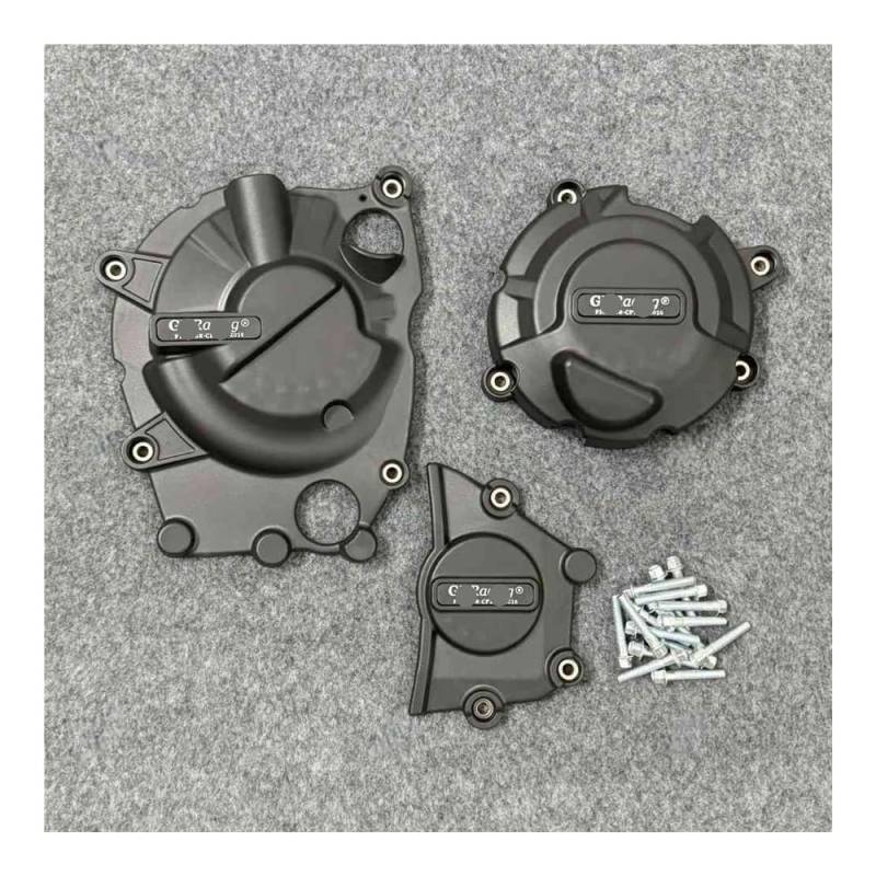 Motorradmotoren Schutzabdeckung Motorabdeckung ZX25R ZX4R ZX4RR ZX400R ZX400RR Für Motorrad Lichtmaschine Kupplung Schutzabdeckung Zubehör von SHSUBF