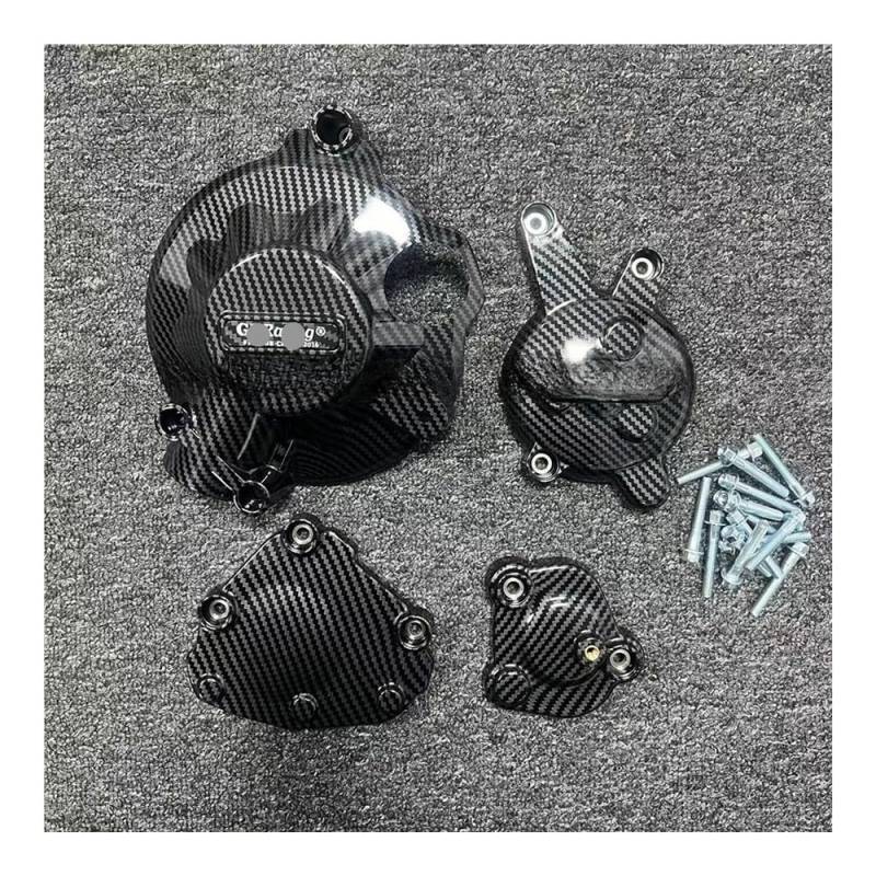 Motorradmotoren Schutzabdeckung Motorrad Motor Lichtmaschine Kupplung Schutz Abdeckung Zubehör Für YZF R1 2007 2008 Motor Stator Cove von SHSUBF