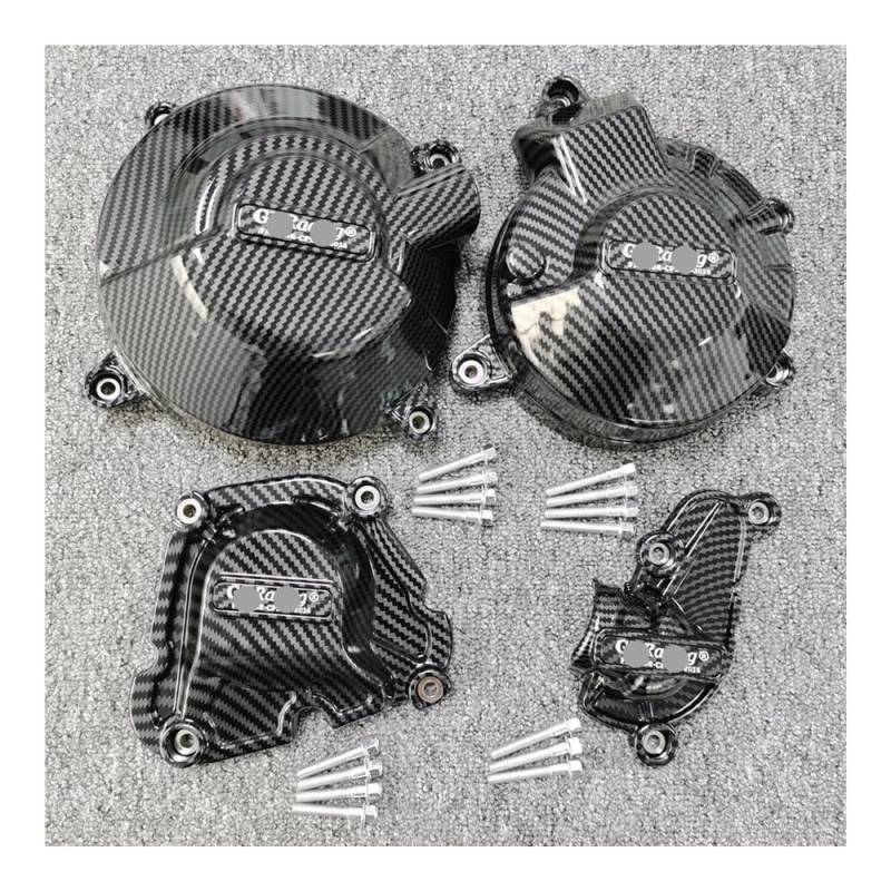 Motorradmotoren Schutzabdeckung Motorräder Motor Abdeckung Schutz Für MT09 SP MT-09 FZ-09 Für Tracer Für Scrambler 2021-2024 2021-2024 von SHSUBF