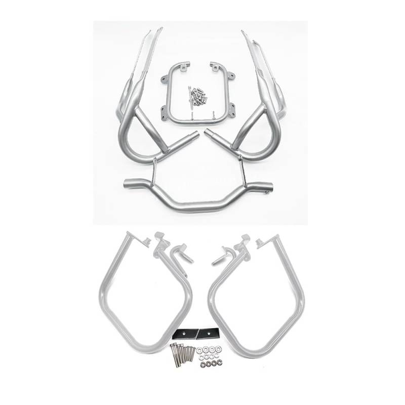 Schutzstoßstange Motorrad 2013-2004 R1200RT Motorrad Vorne Und Hinten Motor Schutz Autobahn Autobahn Crash Bar Kraftstoff Tank Schutz Fit Für R 1200RT R1200 RT Motorstoßstangenblöcke von SHSUBF