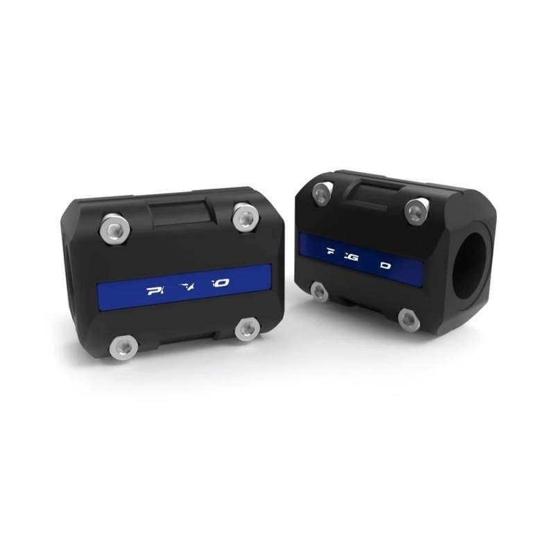 Schutzstoßstange Motorrad Motorrad 22mm/25mm/28mm Motor Crash Bar Schutz Stoßstange Für Caponord 1000 1200 Pegaso Tuareg Dekorative Schutz Block Motorstoßstangenblöcke von SHSUBF