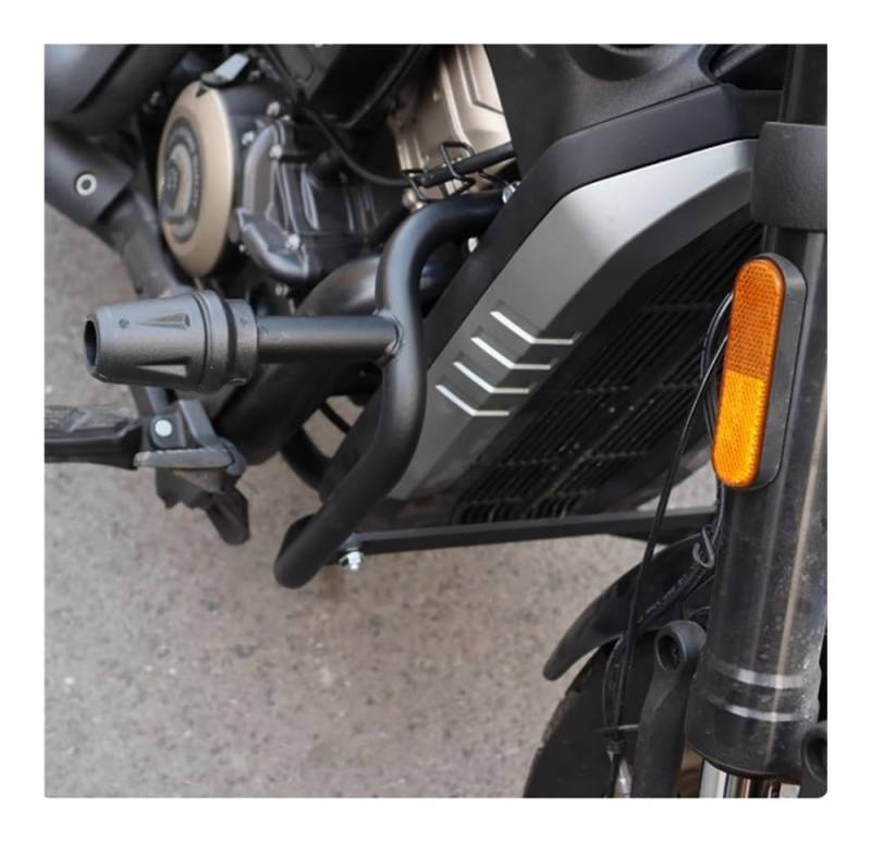 Schutzstoßstange Motorrad Motorrad Crash Bar Stoßstange Zubehör Motor Schutz Stoßstange Crash Bars FÜR FÜR LONCIN CU250 CU-250 CU 250 Motorstoßstangenblöcke von SHSUBF
