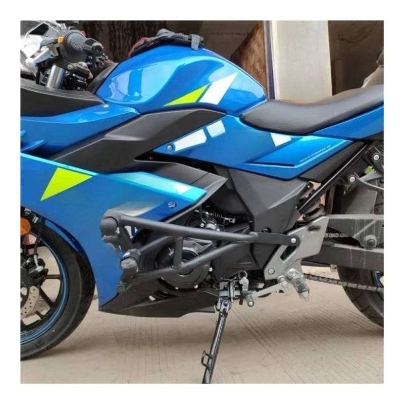 Schutzstoßstange Motorrad Motorrad Für GSX250 Motor Schutz Crash Bar Stoßstange Körper Fallende Schutz Fit Anti-Herbst Stoßstange Motorrad Zubehör Motorstoßstangenblöcke von SHSUBF