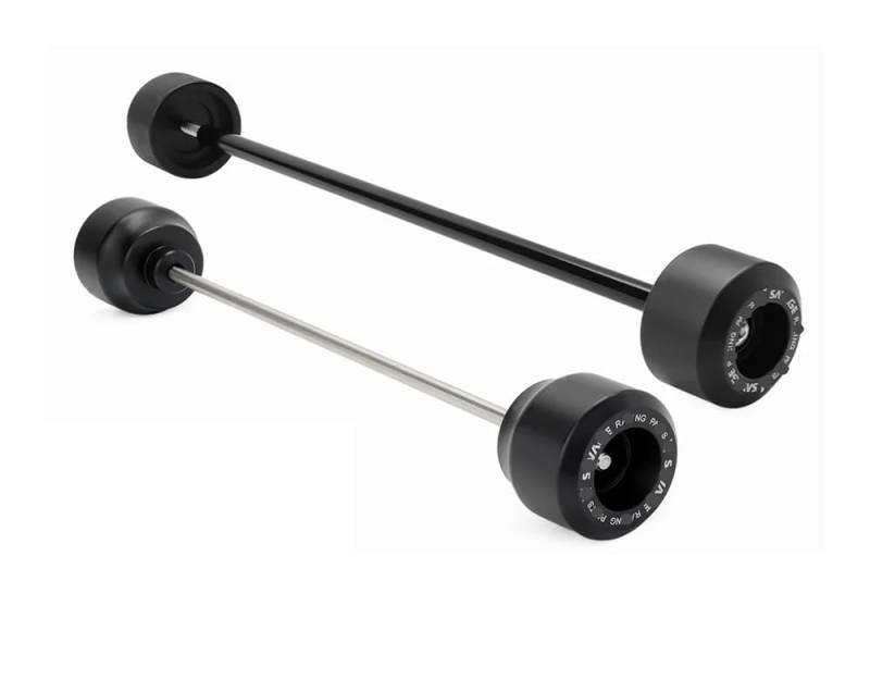 Schutzstoßstange Motorrad Vorne Hinterrad Achse Gabel Schutz Für XTZ700/RALLY Tenere700 T7 Motorrad Zubehör Crash Slider Stand Schrauben Motorstoßstangenblöcke von SHSUBF