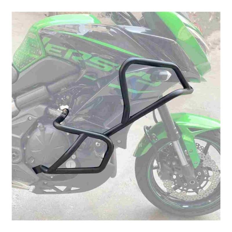 Schutzstoßstange Motorrad Zubehör Motorrad Untere Obere Motor Schutz Crash Bar Schutz Stoßstange Für Für ve&rsys 650 KLE650 2015-2021 Motorstoßstangenblöcke von SHSUBF