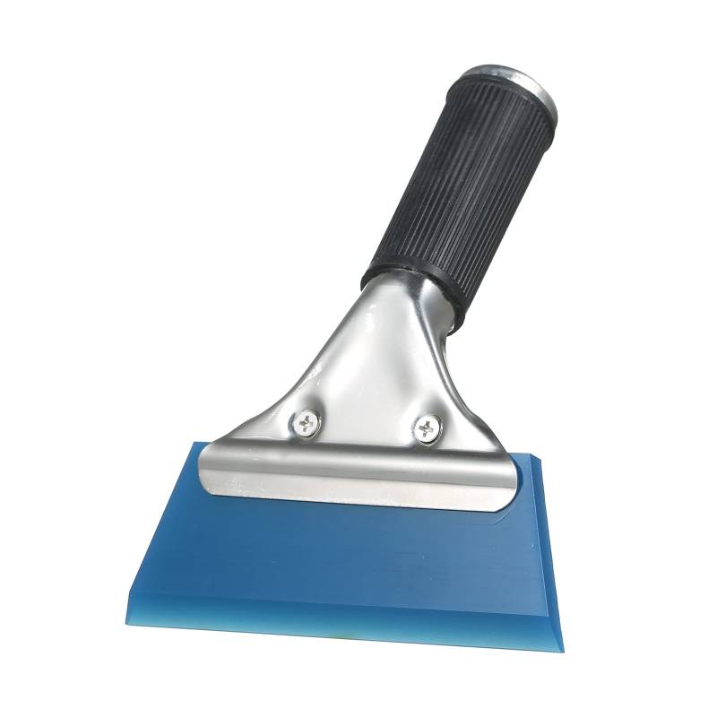SHUAIGUO Gummi Fensterabzieher,Fenster-Film-Tint-Werkzeuge Blauer Squeegee mit Handgriff,Silikon Gummi Rakel für Auto-Film von SHUAIGUO
