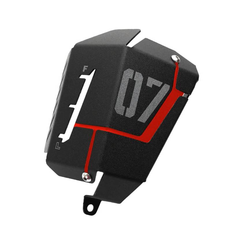 SHUAIGUO MT07 FZ07 Motorrad Kühlmittelbehälter Abschirmende Abdeckung,Kühlmittel-Ausgleichsbehälter-Abschirmdeckel Kompatibel mit Yamaha MT-07 FZ-07 2014-2019 von SHUAIGUO