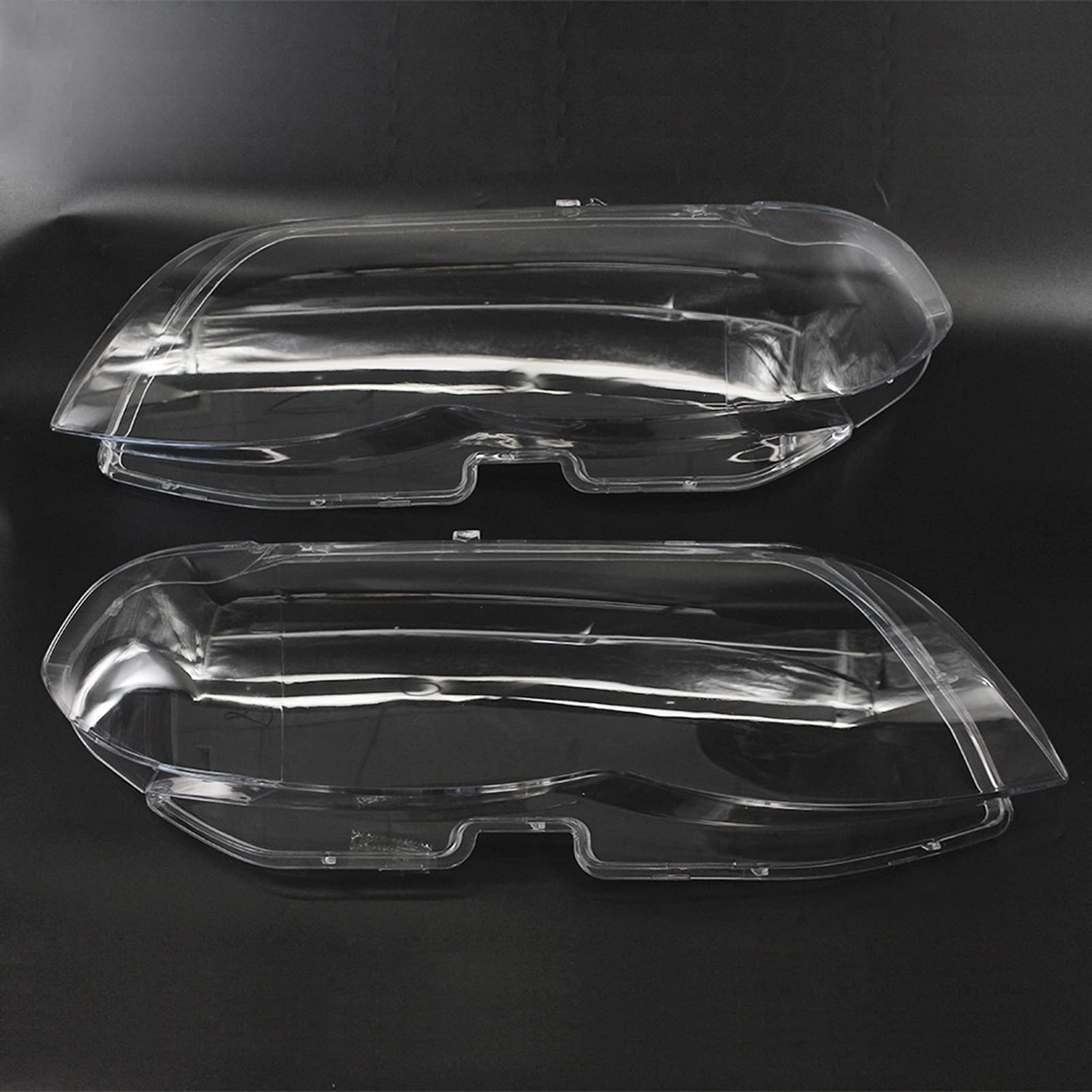 SHUAIGUO Scheinwerferglas Kunststoffabdeckung Ersatz,Shell Maske Lampenschirm Objektiv Glas für BMW X5 E53 Rechts+Links 2004-2006 SHUAIGUO Scheinwerferglas Kunststoffabdeckung Ersatz,Shell Maske Lampenschirm Objektiv Glas für BMW X5 E53 Rechts+Links 2004-2006 von SHUAIGUO