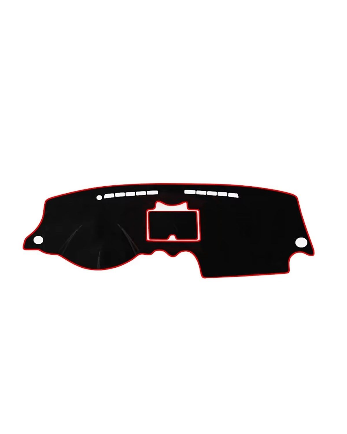 Auto Armaturenbrett Abdeckung Für Aveo T200 2003-2005 2006 2007 2008 2009 2010 2011 Auto-Armaturenbrett-Abdeckung, Vermeiden Sie Sonnenschutz-Teppiche Armaturenbrett Matte(Red with Storage) von SHUGWA