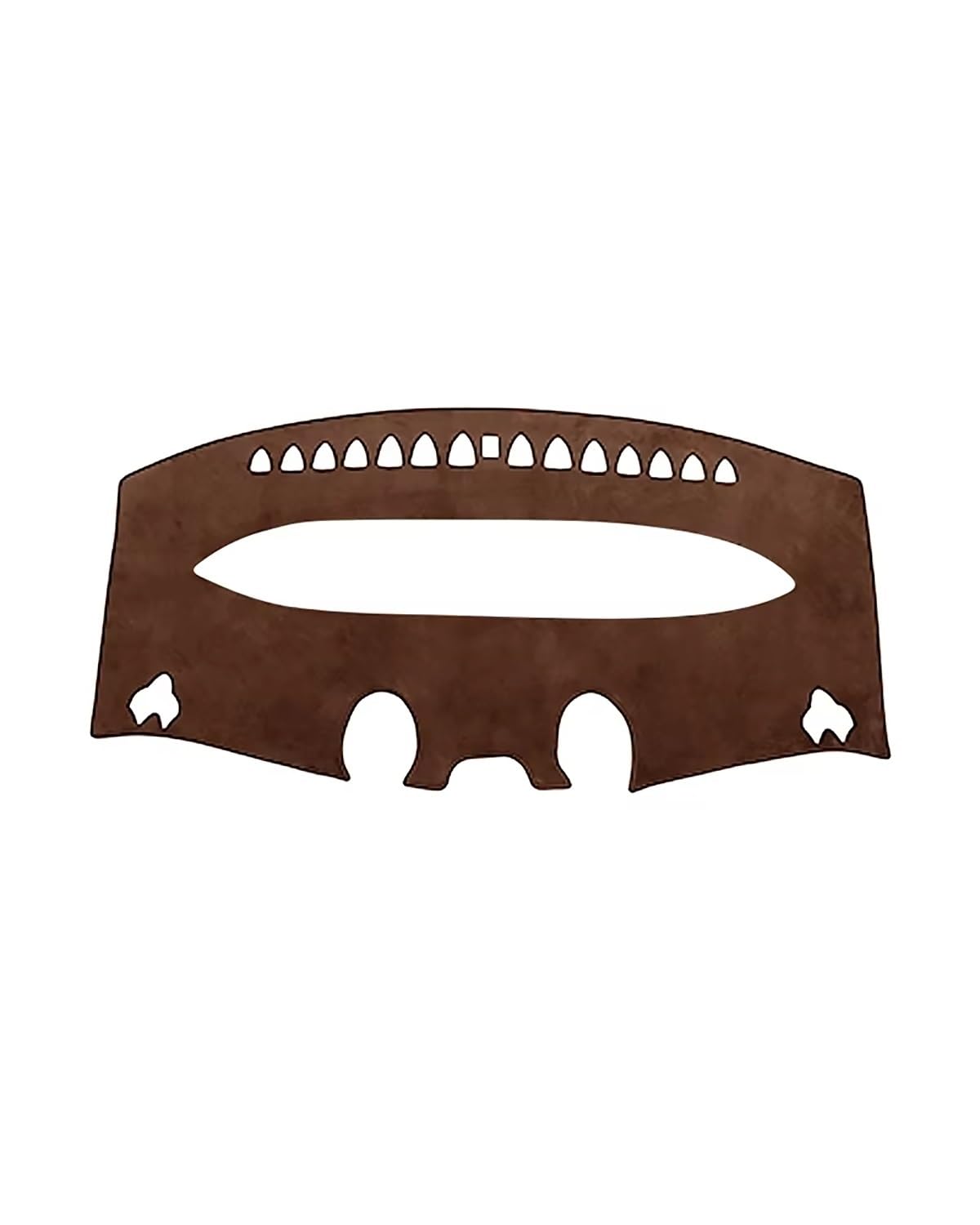 Auto Armaturenbrett Abdeckung Für BYD Für Dolphin 2021 2022 2023 2024 Auto Dashboard Abdeckung Vermeiden Pad Sonnenschutz Fall Teppiche Nicht-Slip Matte Zubehör Armaturenbrett Matte(B Brown LHD) von SHUGWA