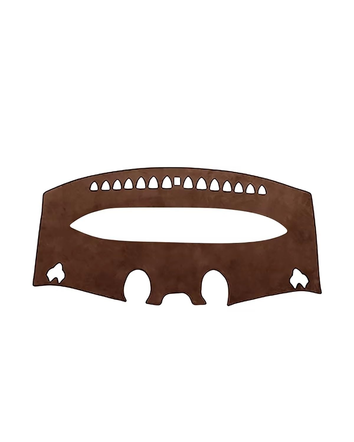 Auto Armaturenbrett Abdeckung Für BYD Für Dolphin 2021 2022 2023 2024 Auto Dashboard Abdeckung Vermeiden Pad Sonnenschutz Fall Teppiche Nicht-Slip Matte Zubehör Armaturenbrett Matte(B Brown LHD) von SHUGWA